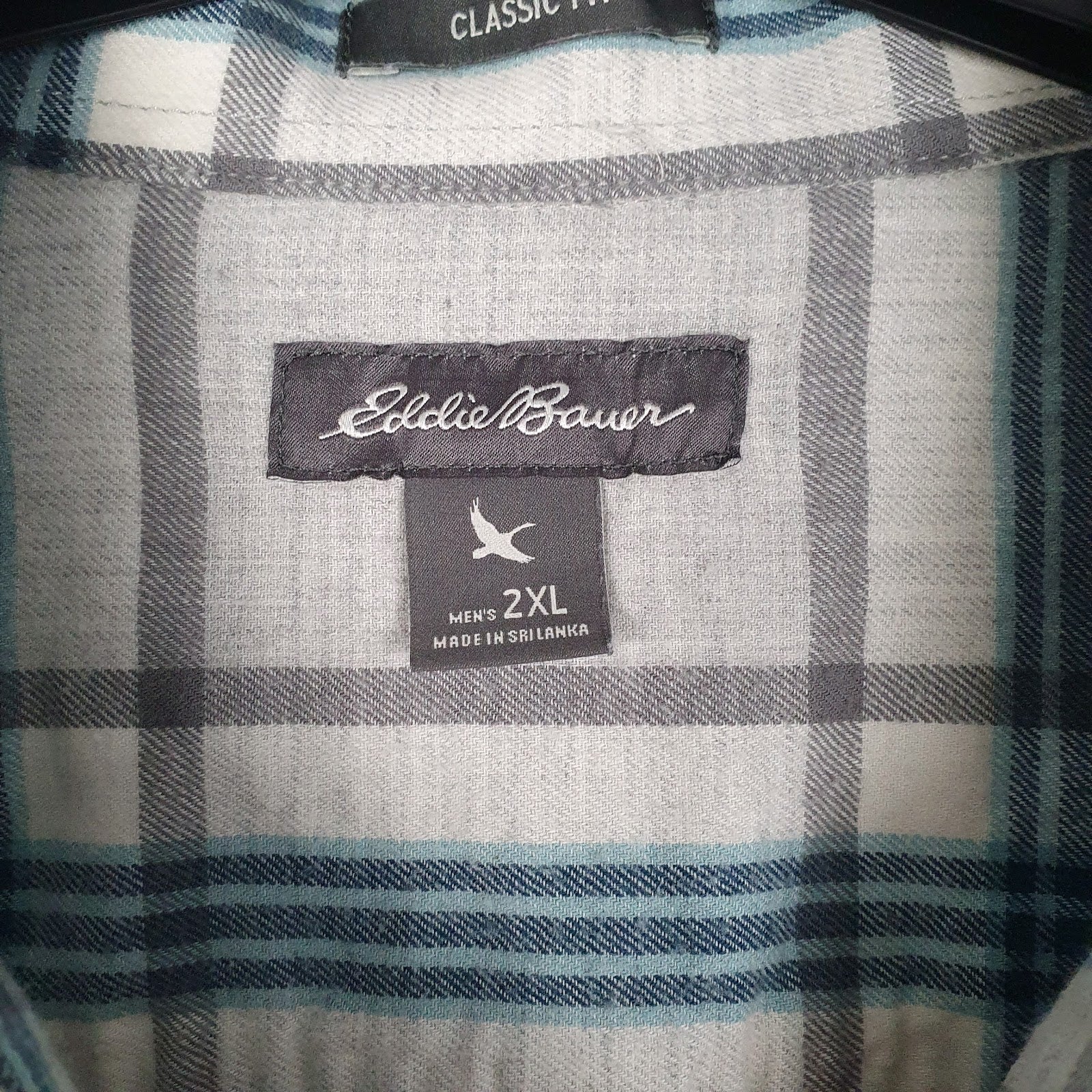 Mens Grey Eddie Bauer   Shirt
