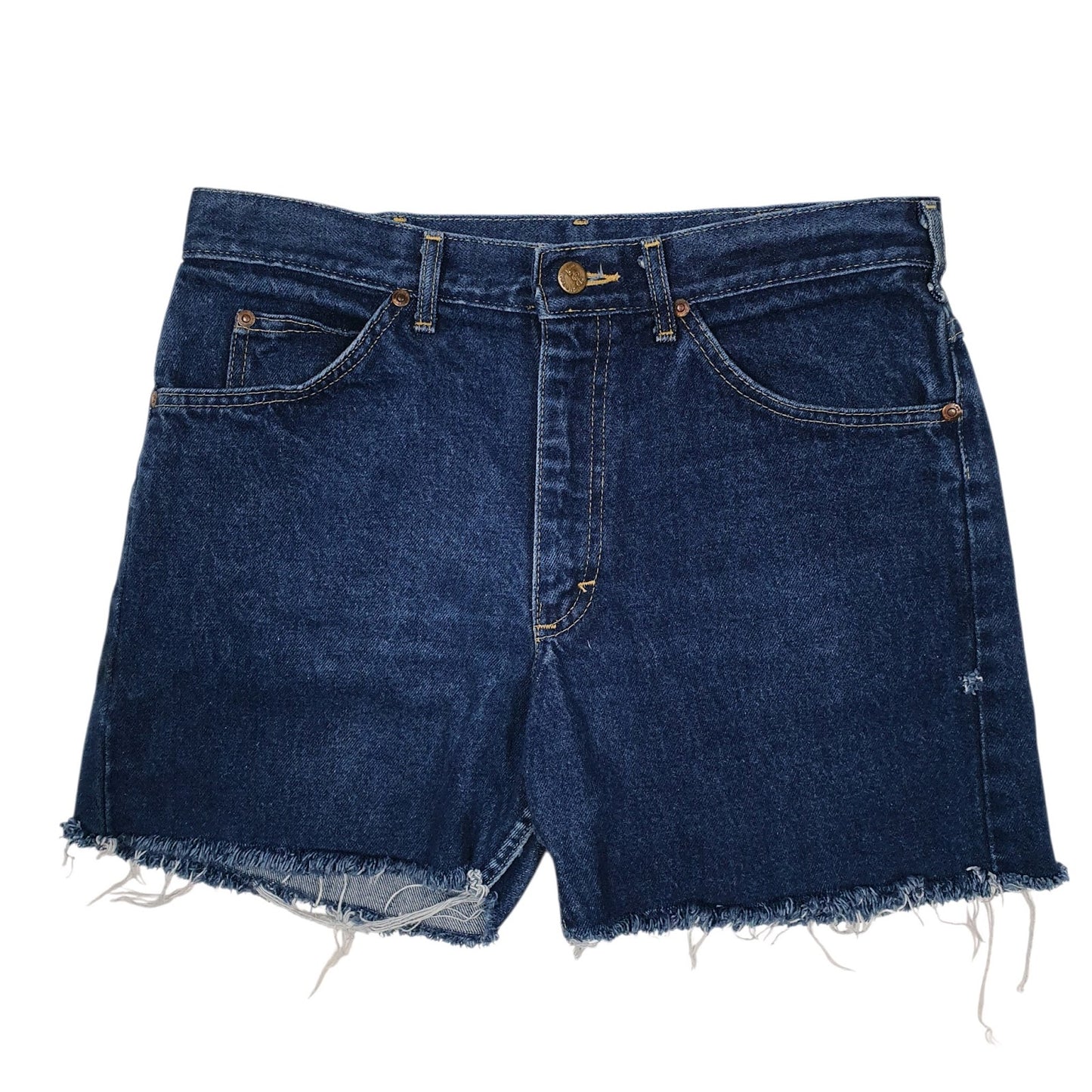 Mens Blue Lee Vintage 90s Made In USA Denim Shorts