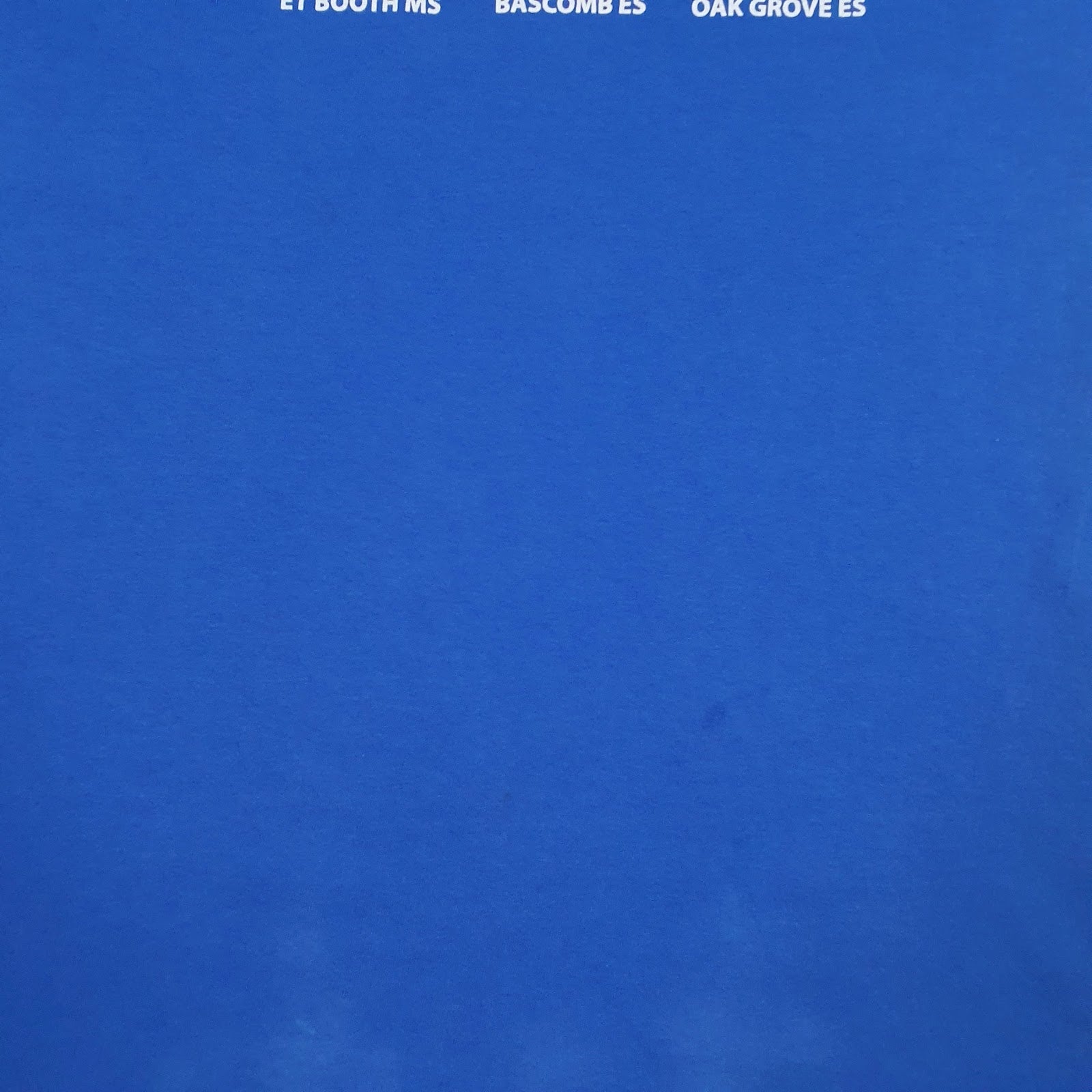 Mens Blue Gildan Take Flight  T Shirt