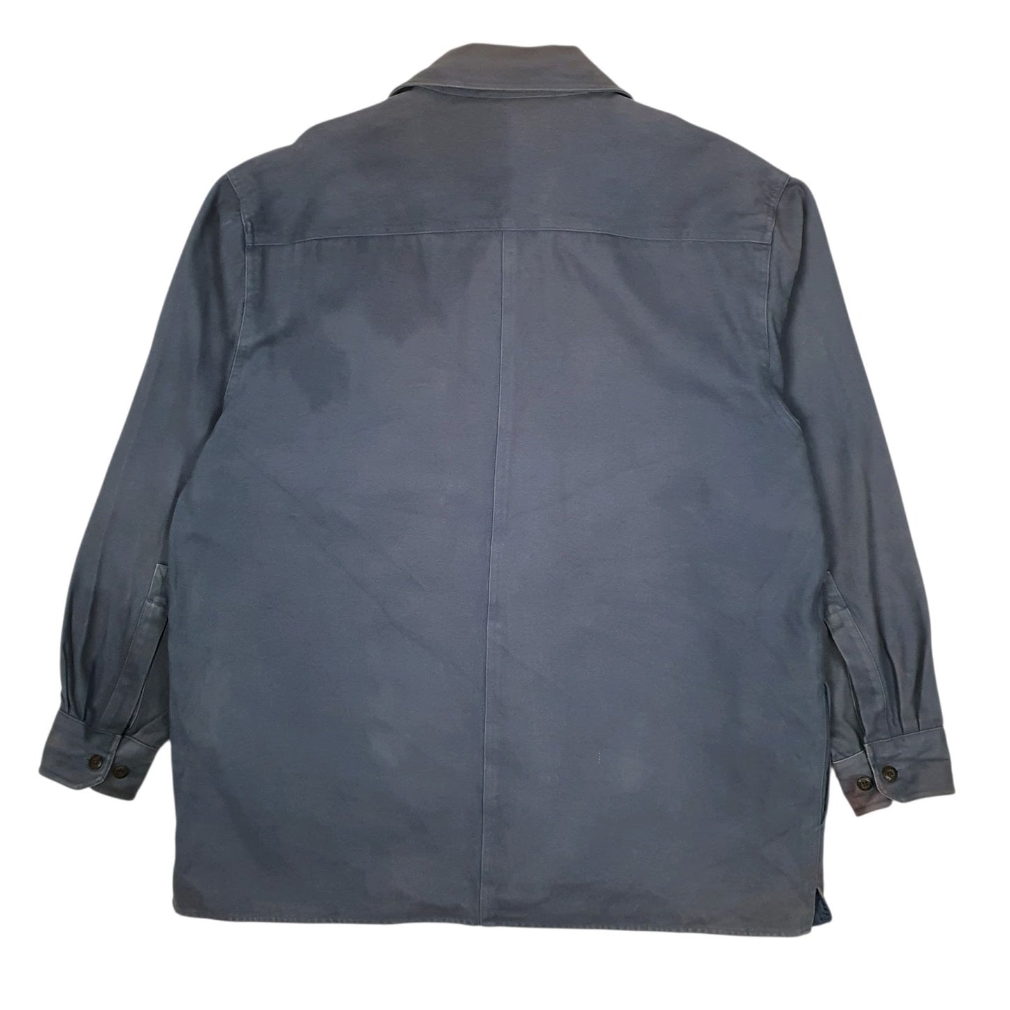 Mens Blue Levis Heavy Hoodie Coat