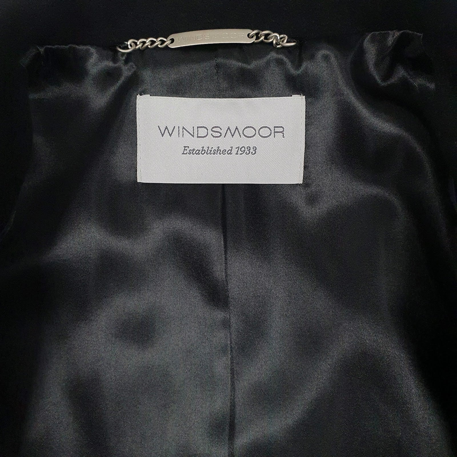 Womens Black Windsmoor Formal Funeral  Coat