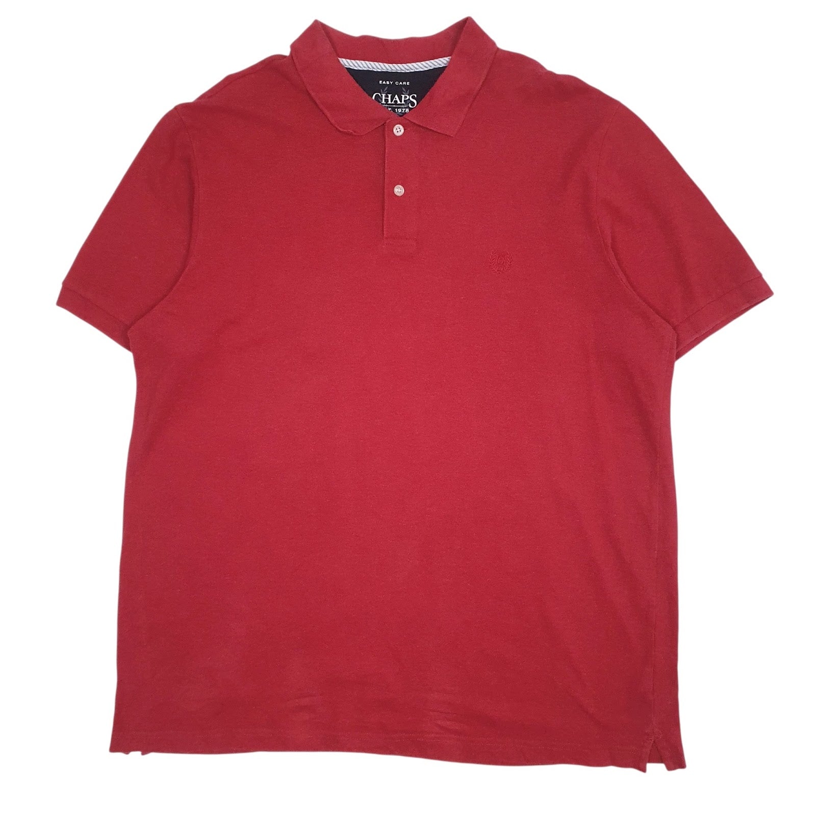 Mens Red Chaps  Short Sleeve Polo Shirt