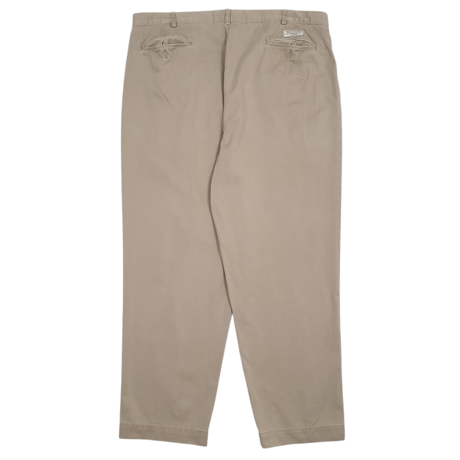 Mens Brown Polo Ralph Lauren Andrew Pant Pleated  Trousers