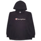 Mens Black Champion  Hoodie Jumper