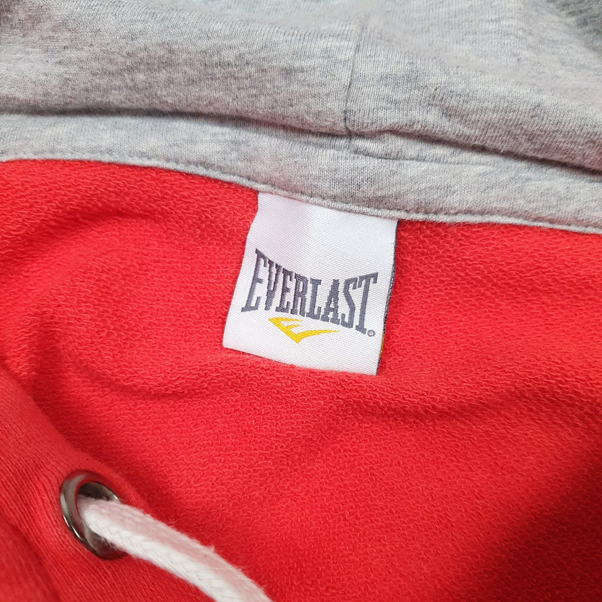 Mens Red Everlast Canada Hoodie Jumper