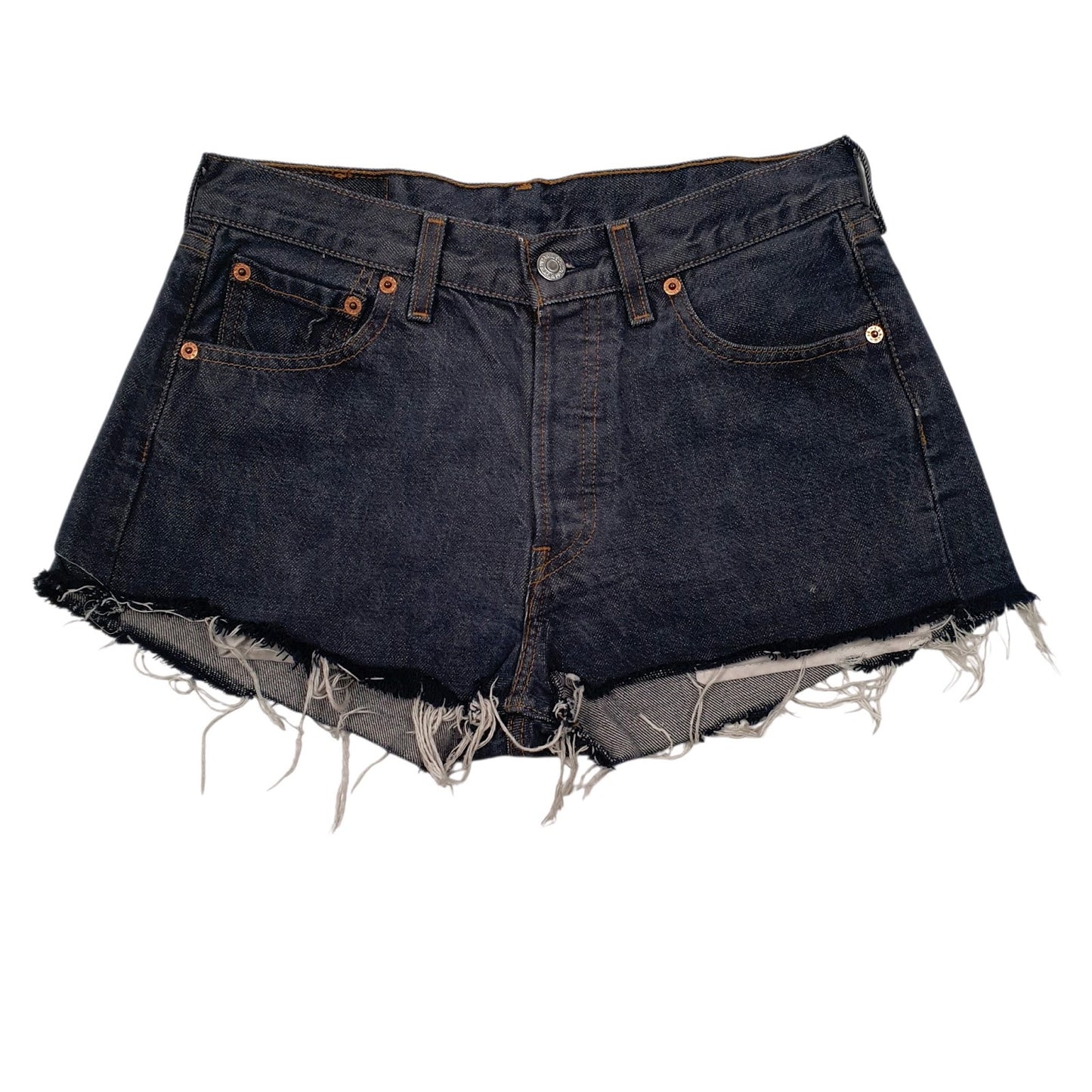 Mens Blue Levis 501 Denim Shorts