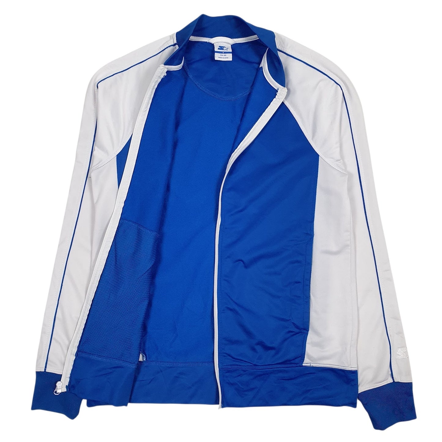 Mens Blue Starter  Full Zip Jumper
