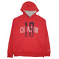 Mens Red Champion Spellout Hoodie Jumper