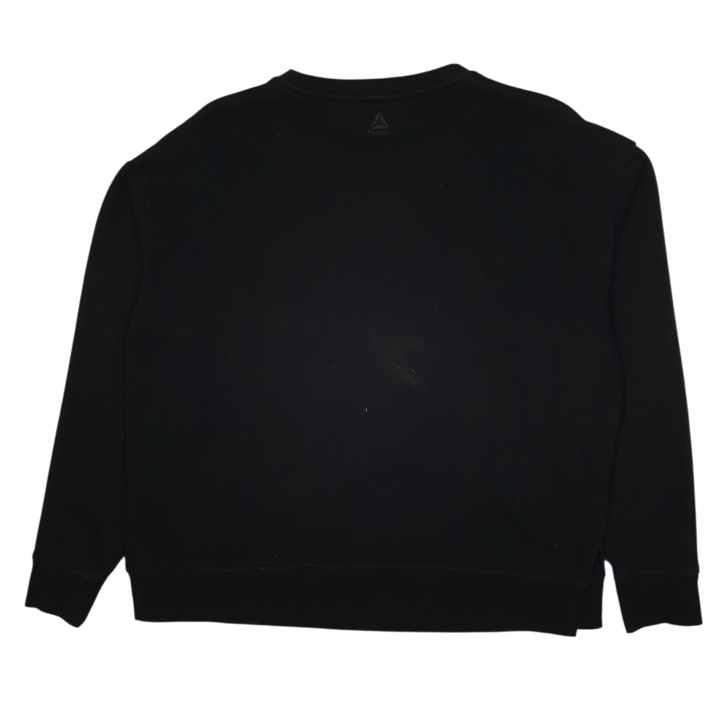 Womens Black Reebok  Crewneck Jumper
