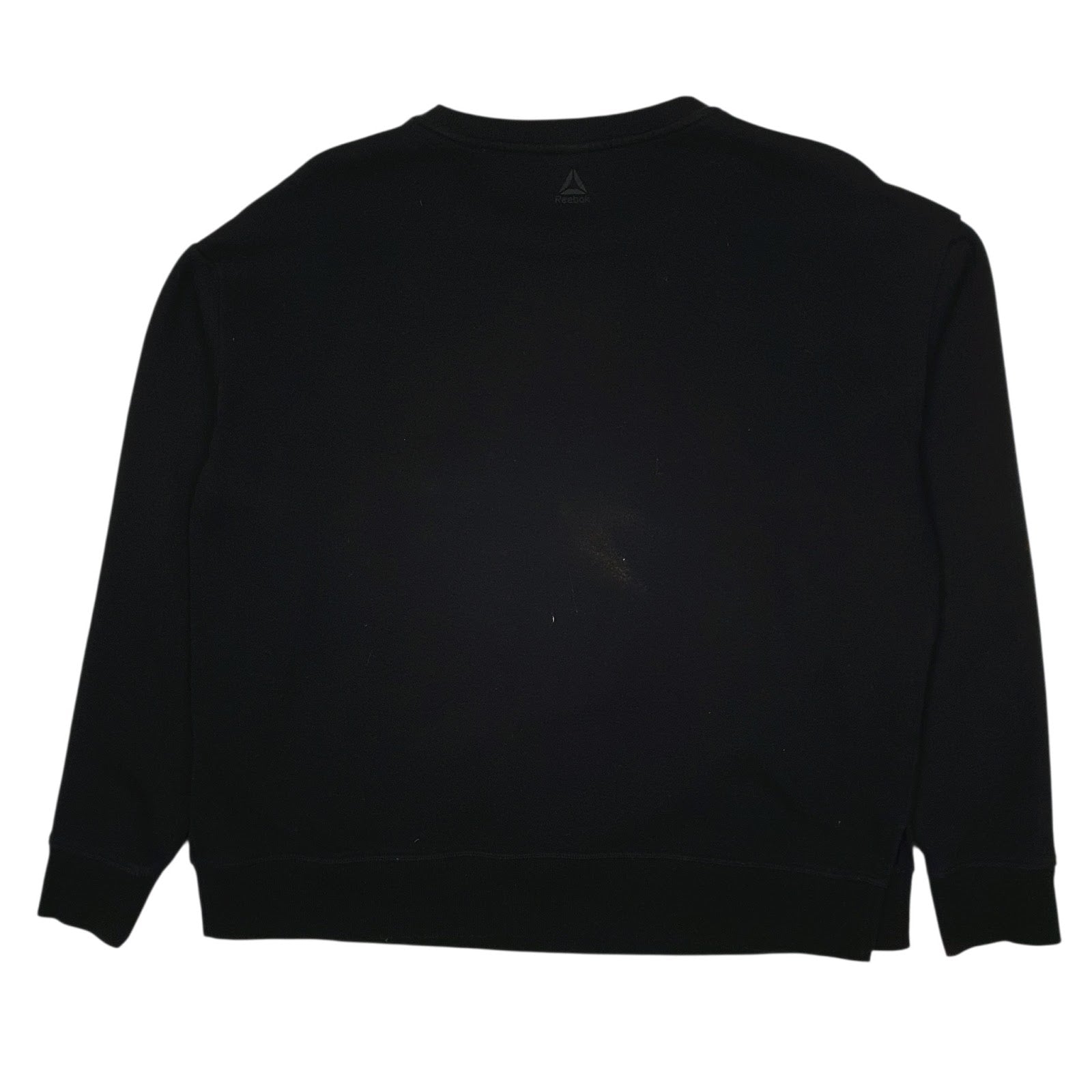 Womens Black Reebok  Crewneck Jumper