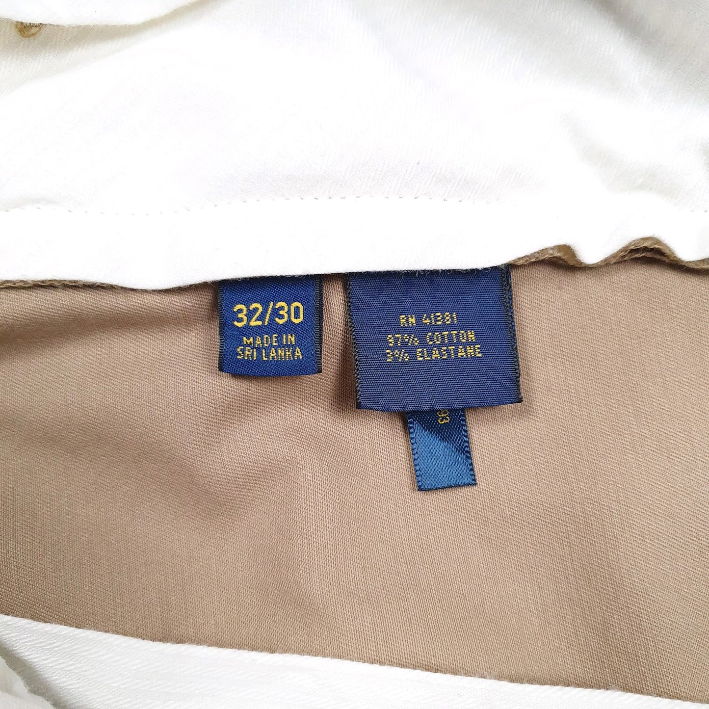 Mens Brown Polo Ralph Lauren   Trousers