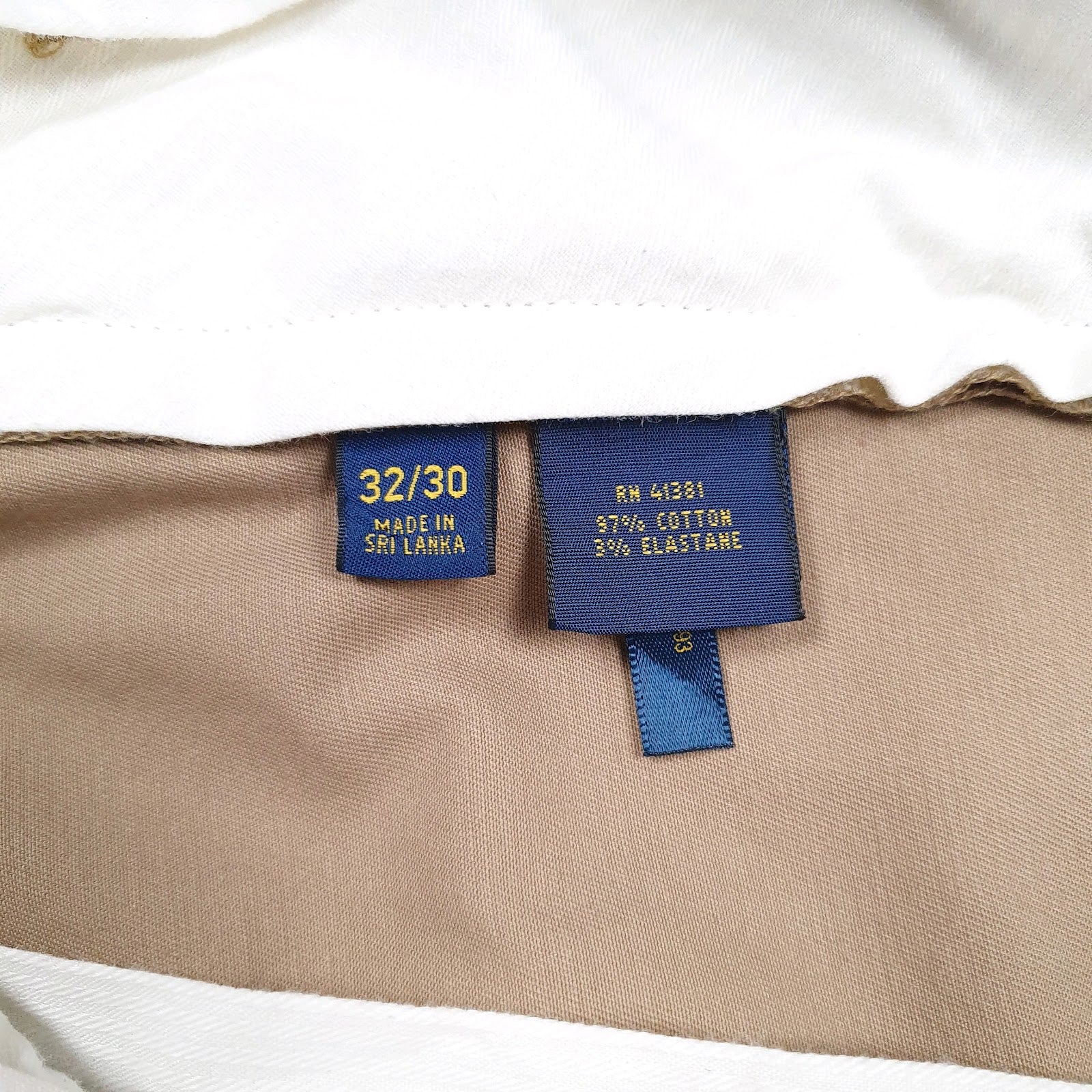 Mens Brown Polo Ralph Lauren   Trousers
