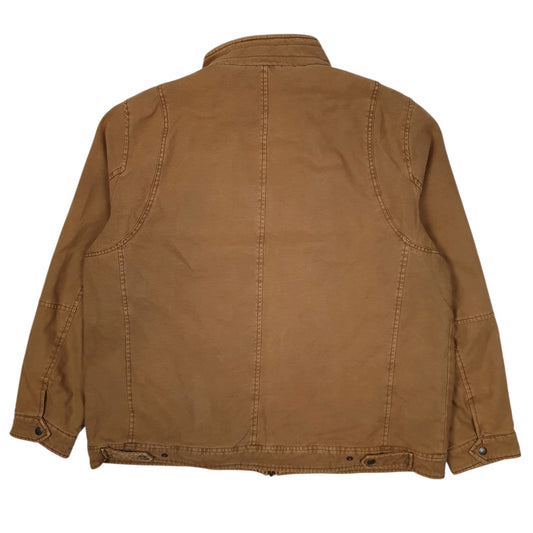 Mens Brown Levis Chore Bomber  Coat