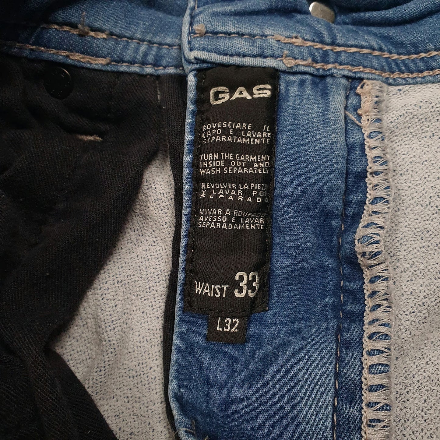 Womens Blue Gas   Jeans
