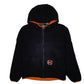 Womens Black Harley Davidson Hoodie Full Zip Jumper