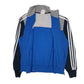 Mens Blue Adidas Vintage 00s Track Top Full Zip Jumper