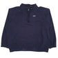 Mens Navy Reebok  Quarter Zip Jumper