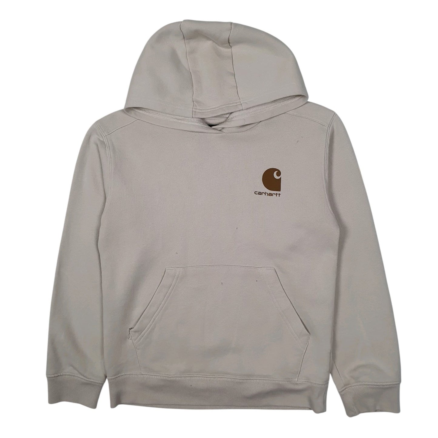 Womens Cream Carhartt  Hoodie Jumper