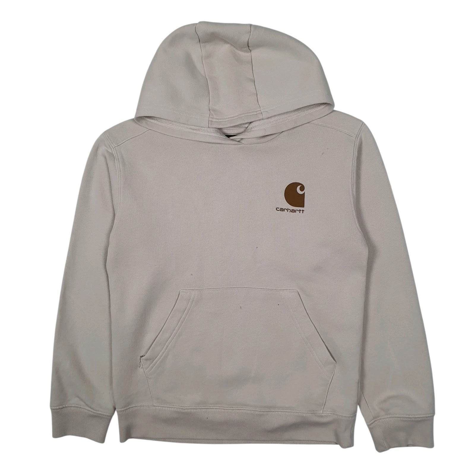 Womens Cream Carhartt  Hoodie Jumper