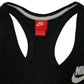 Womens Black Nike Vest  T Shirt