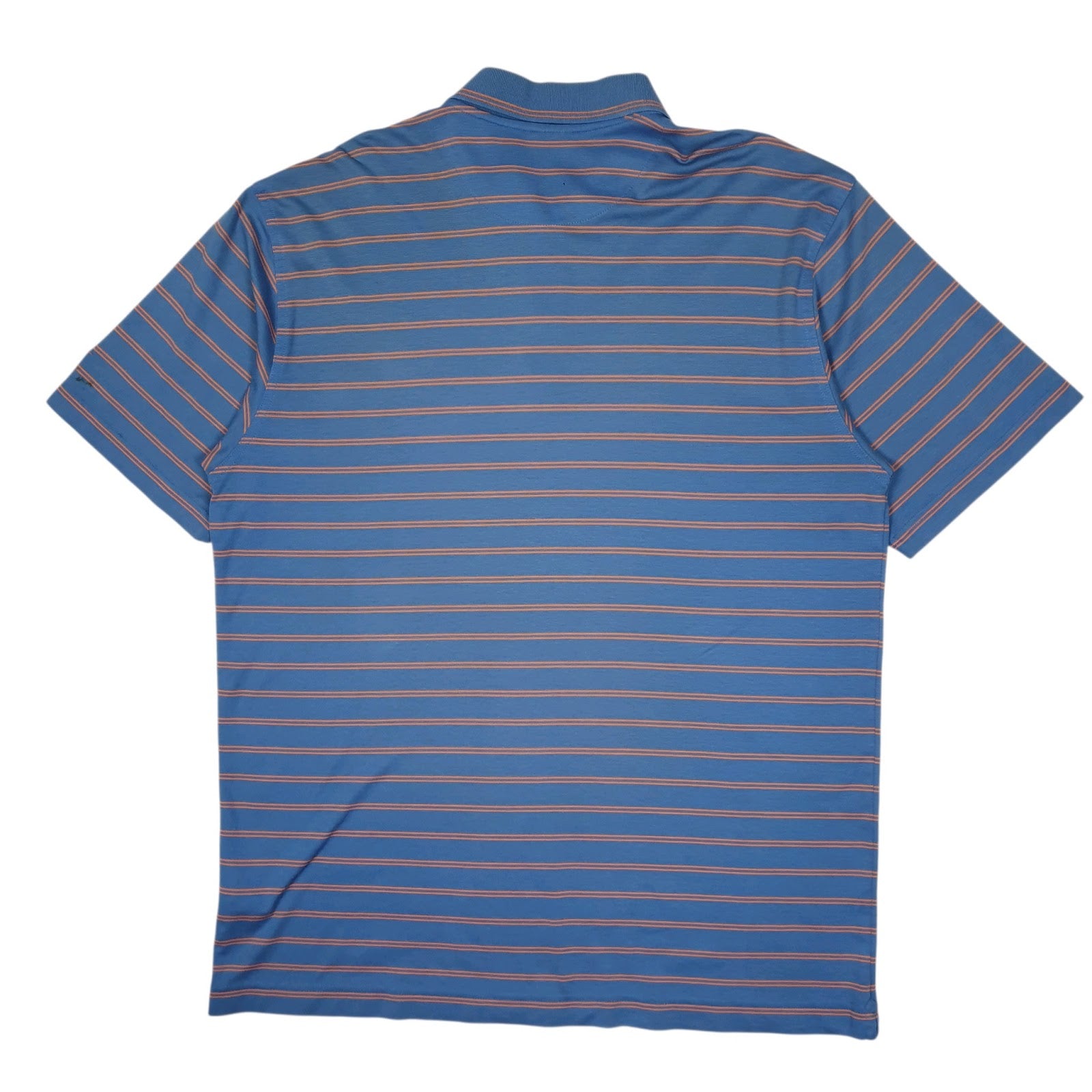 Mens Blue Nike Golf Hoodie Polo Shirt
