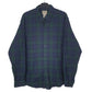 Mens Green L.L.Bean Flannel Long Sleeve Shirt