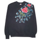 Womens Black Jerzees Vintage 90s Made In USA Crewneck Jumper