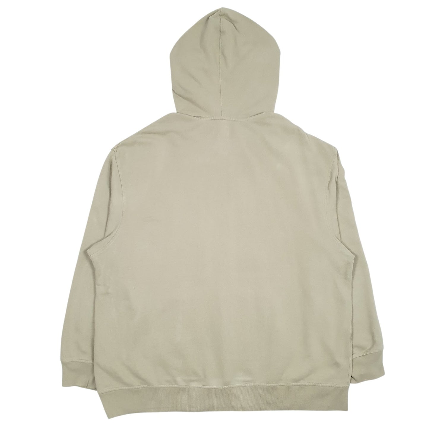 Mens Green Levis Spellout Hoodie Jumper