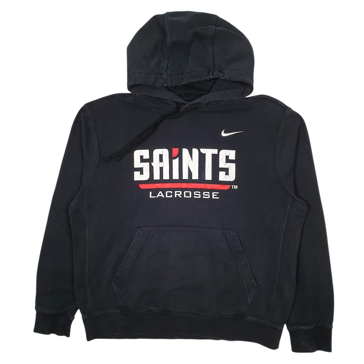 Mens Black Nike Saints Lacrosse Hoodie Jumper