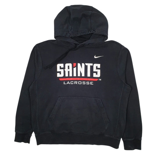 Mens Black Nike Saints Lacrosse Hoodie Jumper