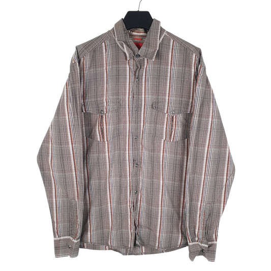 Mens Grey S. Oliver  Long Sleeve Shirt