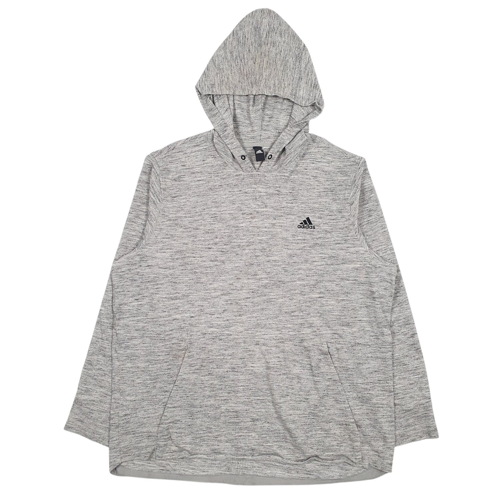 Mens Grey Adidas  Hoodie Jumper