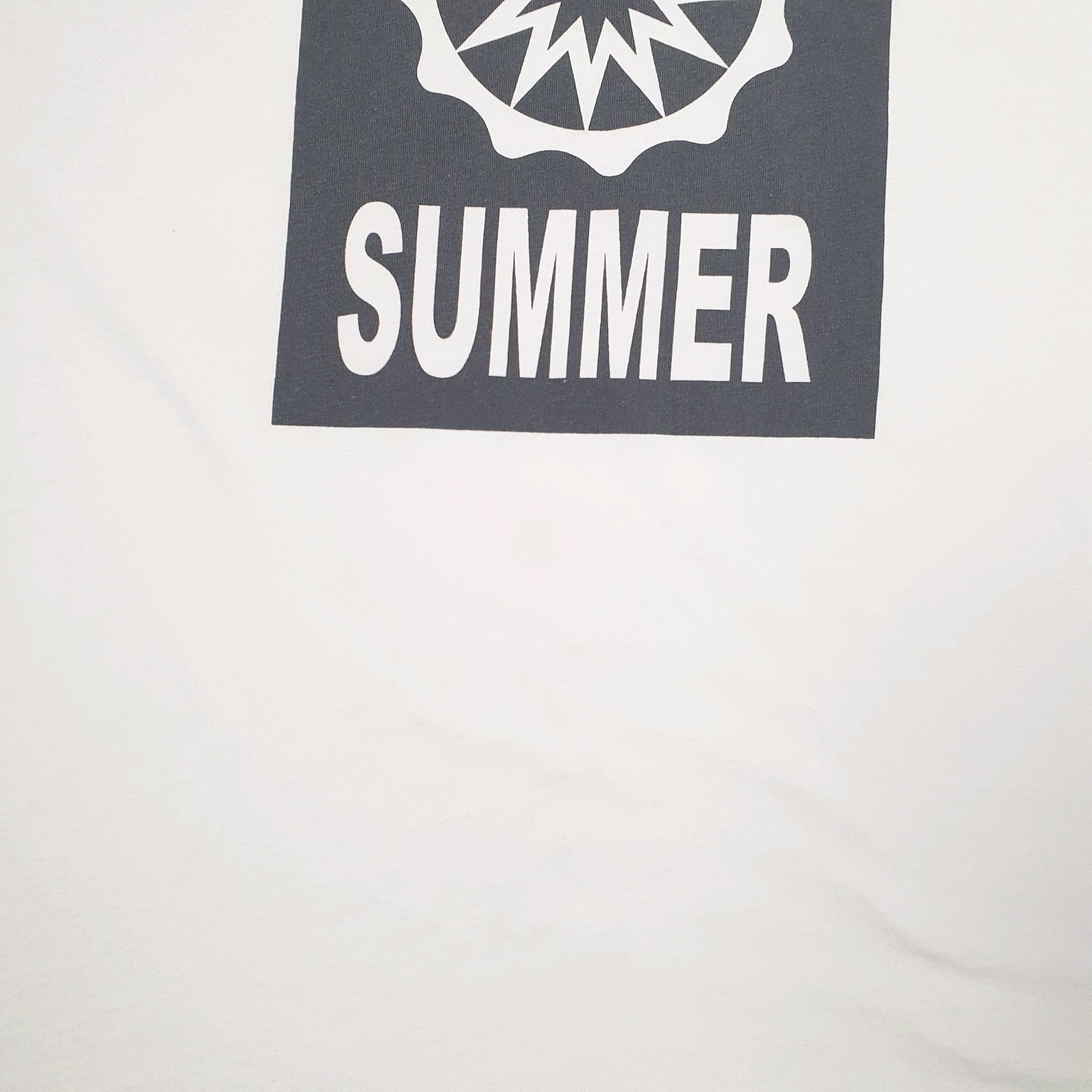 Mens White Kappa   T Shirt