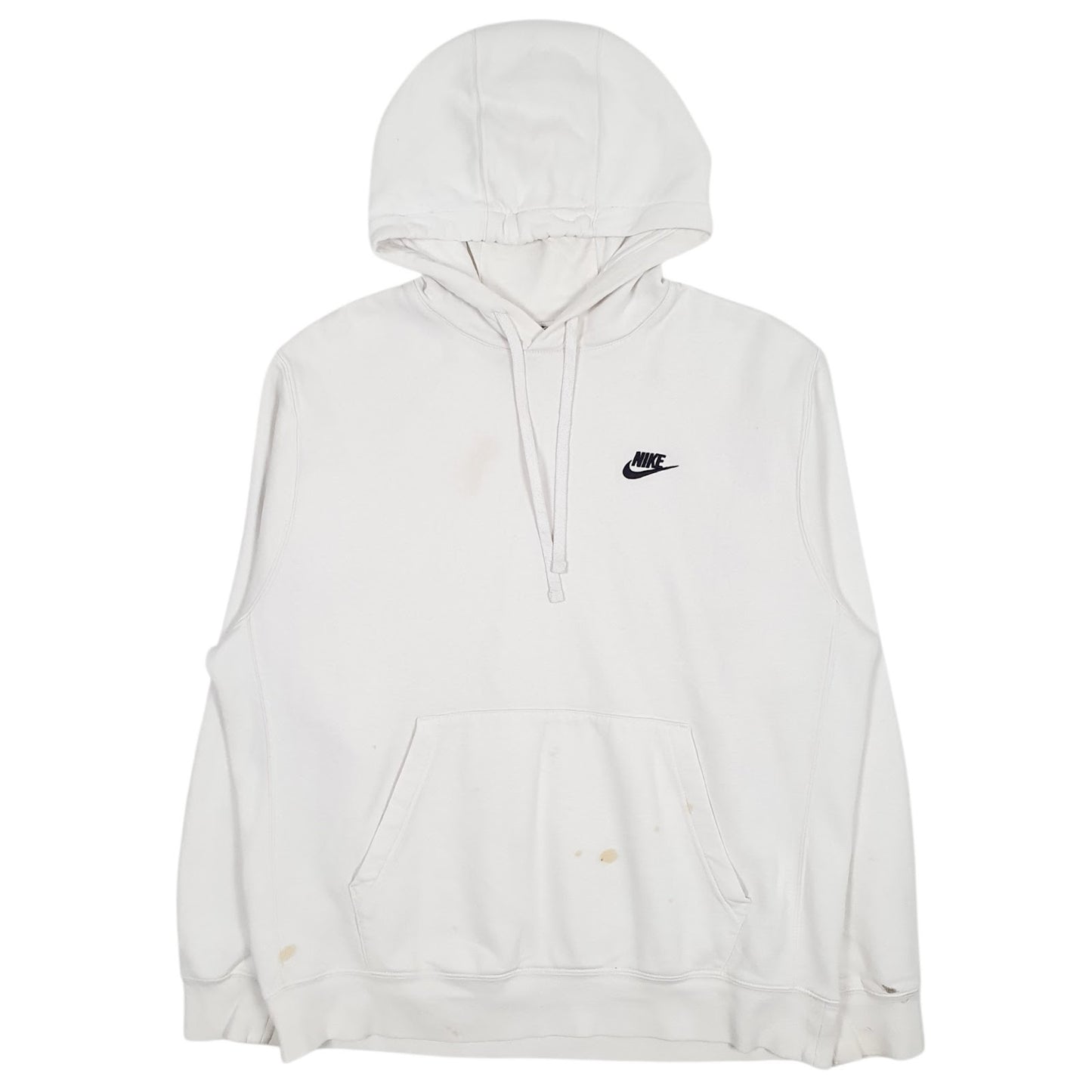 Mens White Nike  Hoodie Jumper