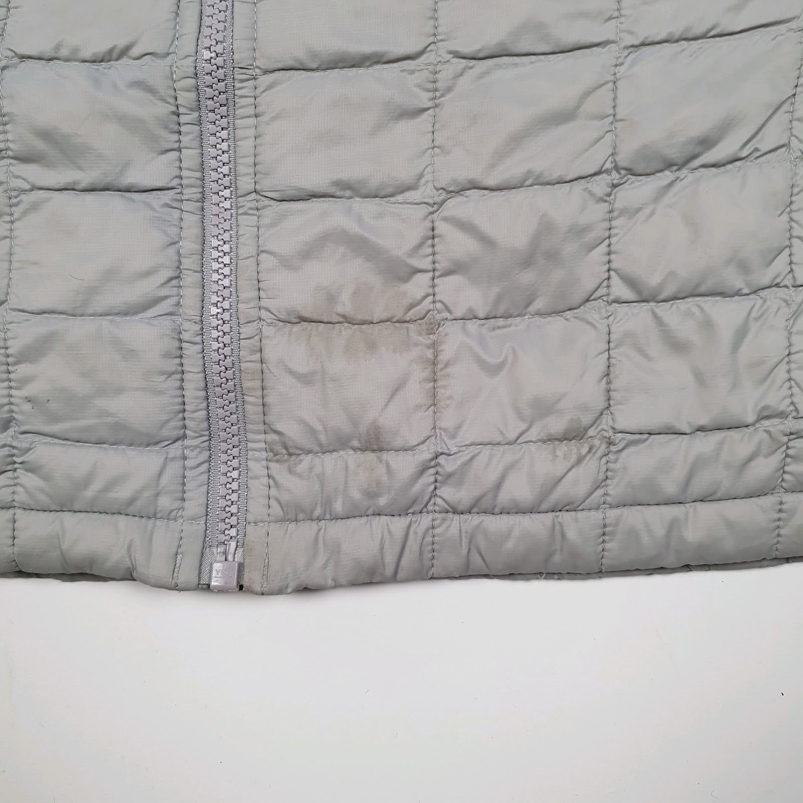 Womens Grey The North Face Thermoball Longline Trench  Coat