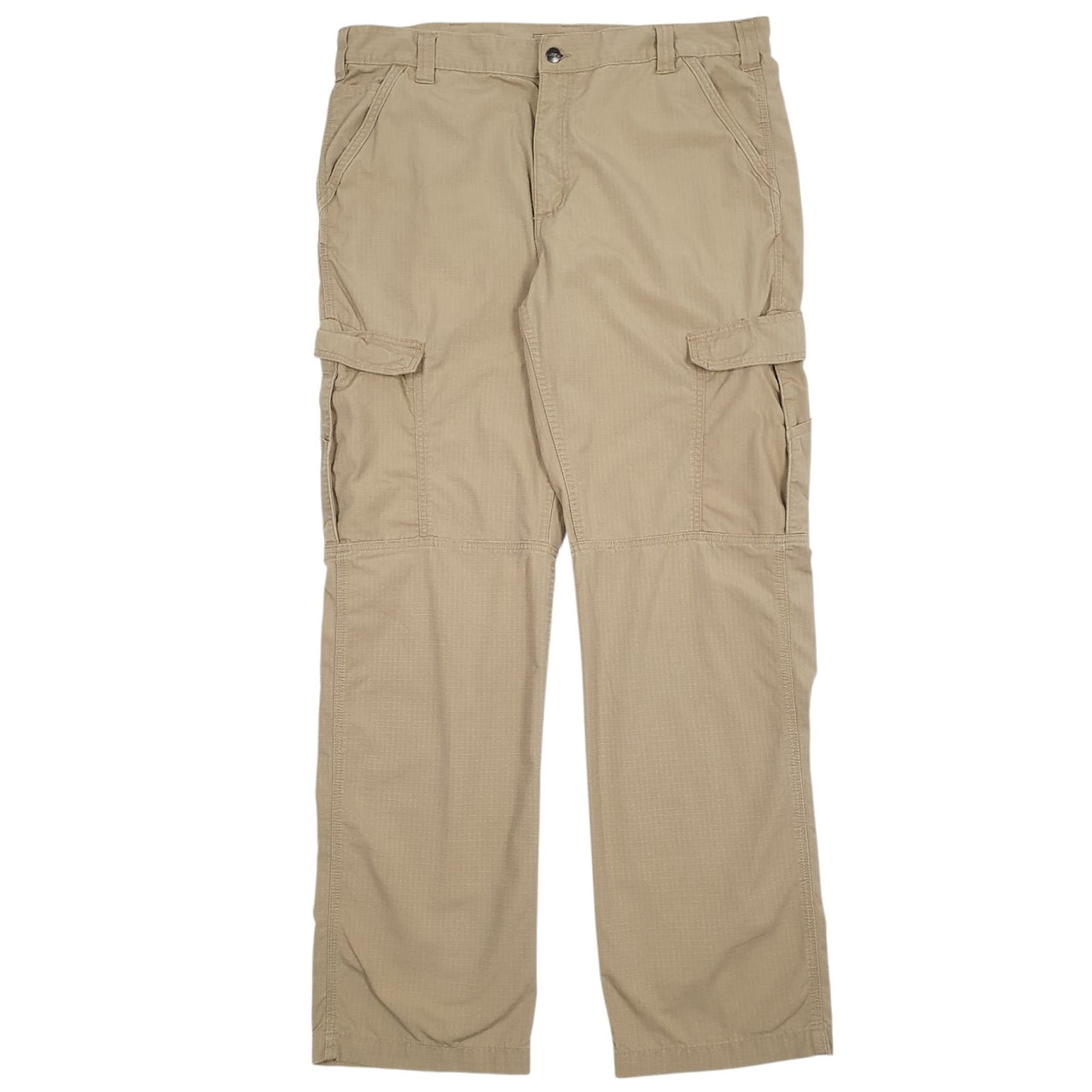 Mens Brown Carhartt BN4200-M Cargo Trousers