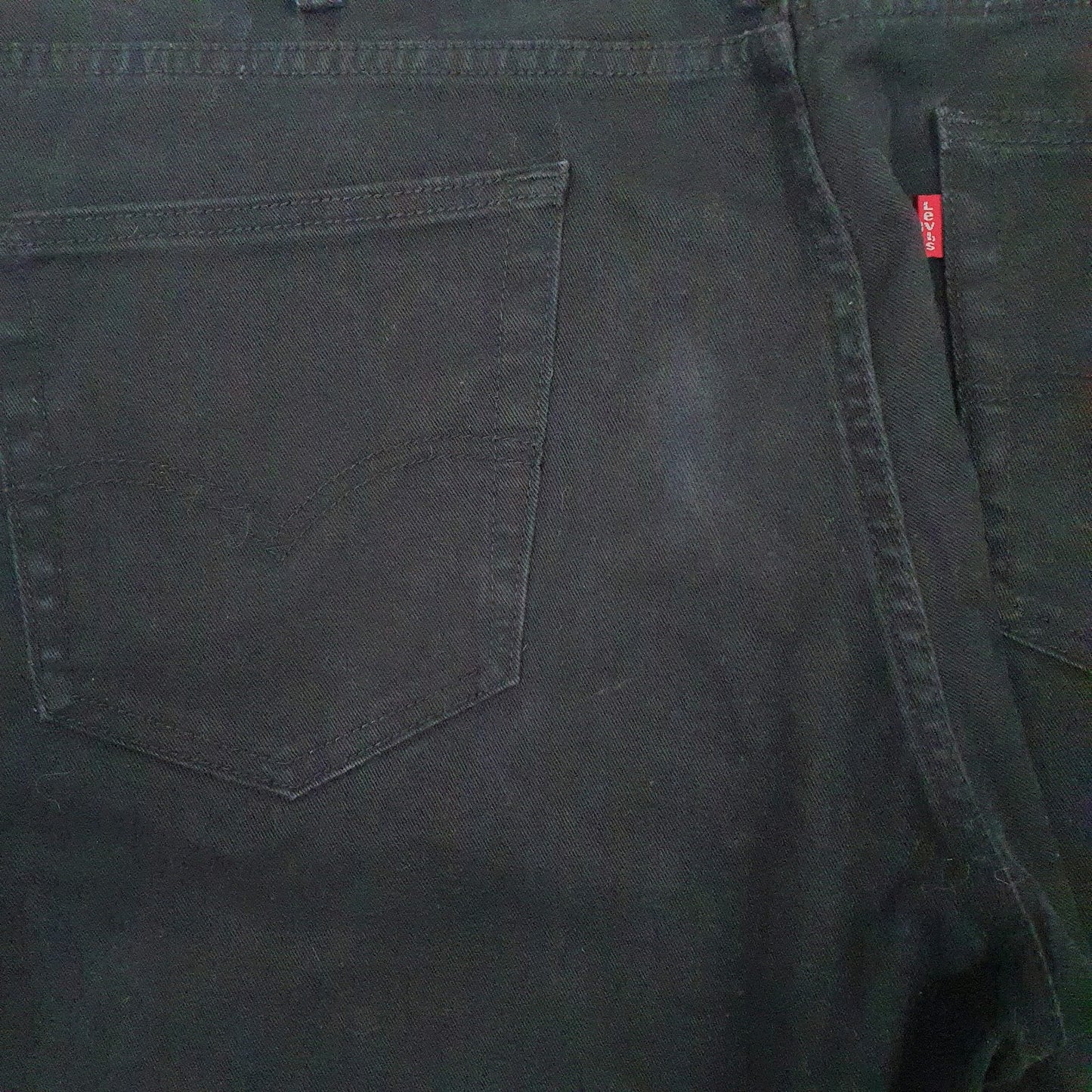 Mens Black Levis   Jeans