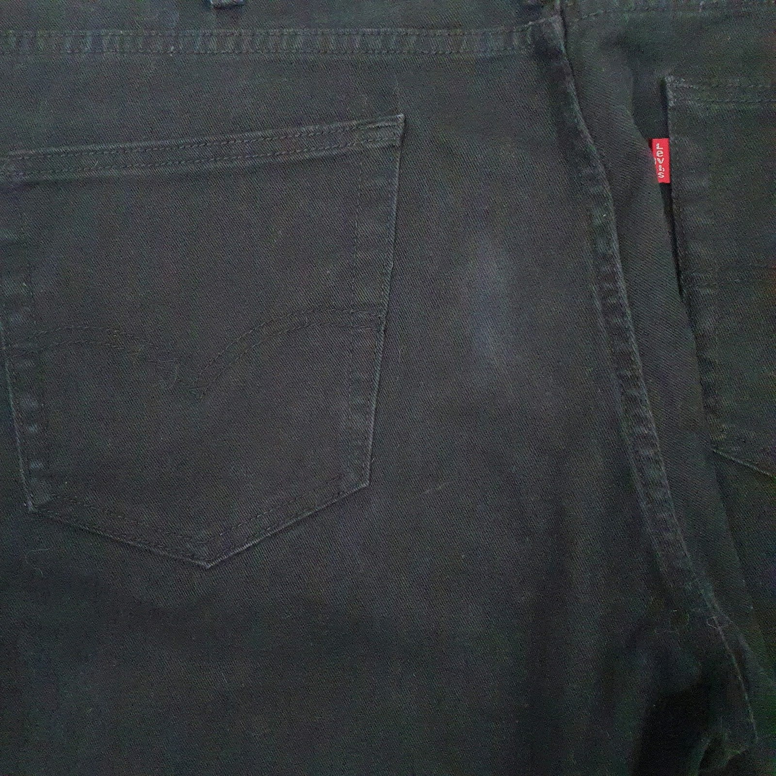 Mens Black Levis   Jeans