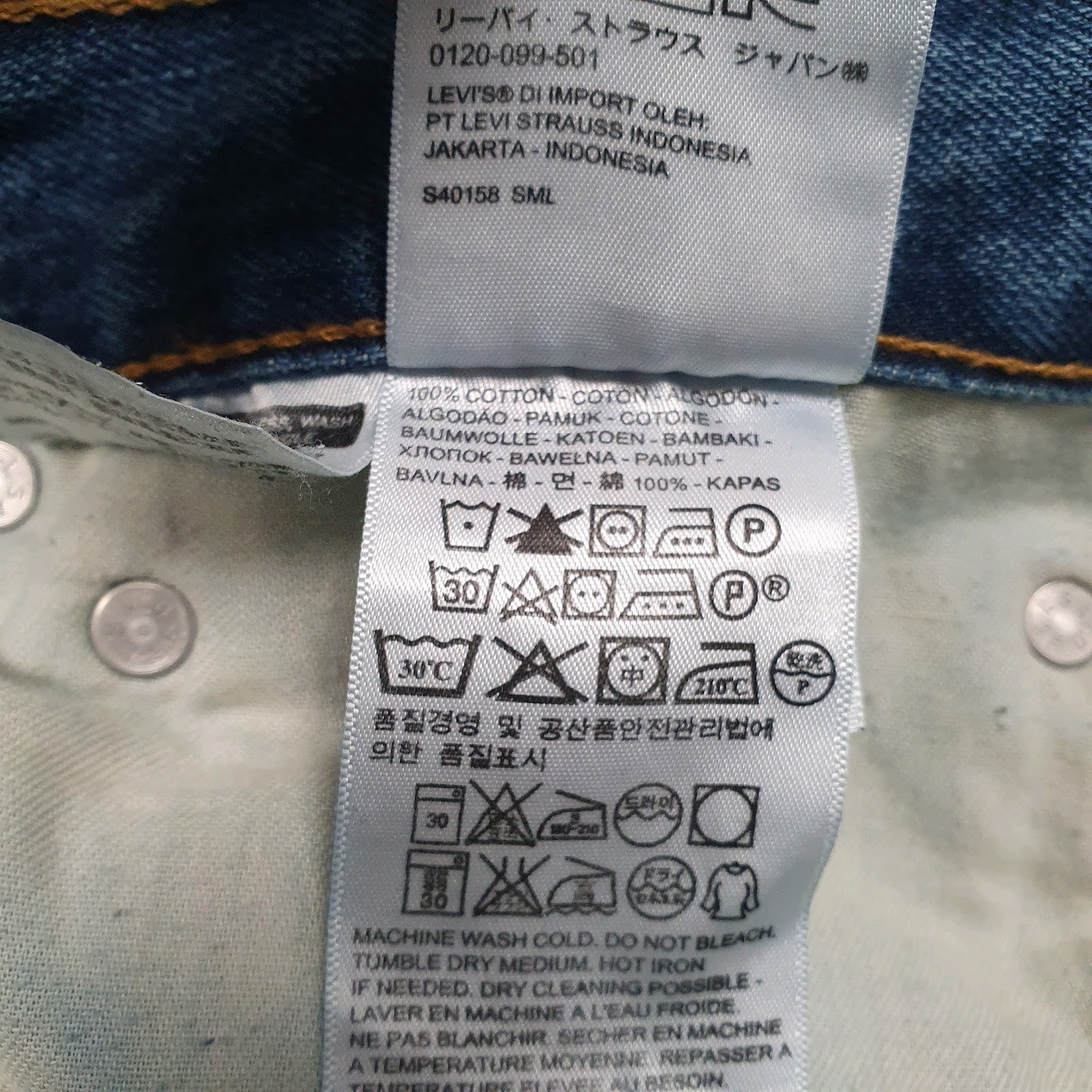 Mens Blue Levis   Jeans