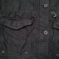 Womens Black Levis Windbreaker  Coat
