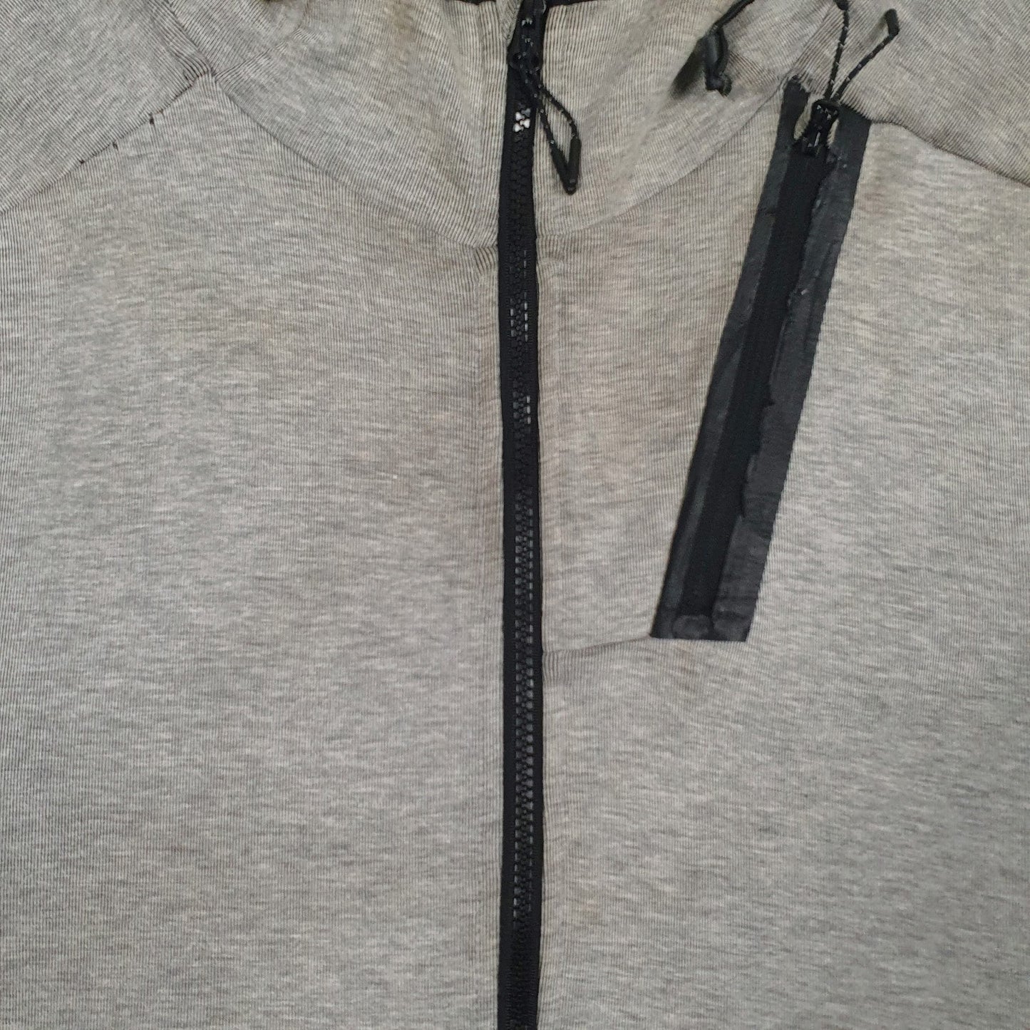 Mens Grey Champion  Full Zip Jumper