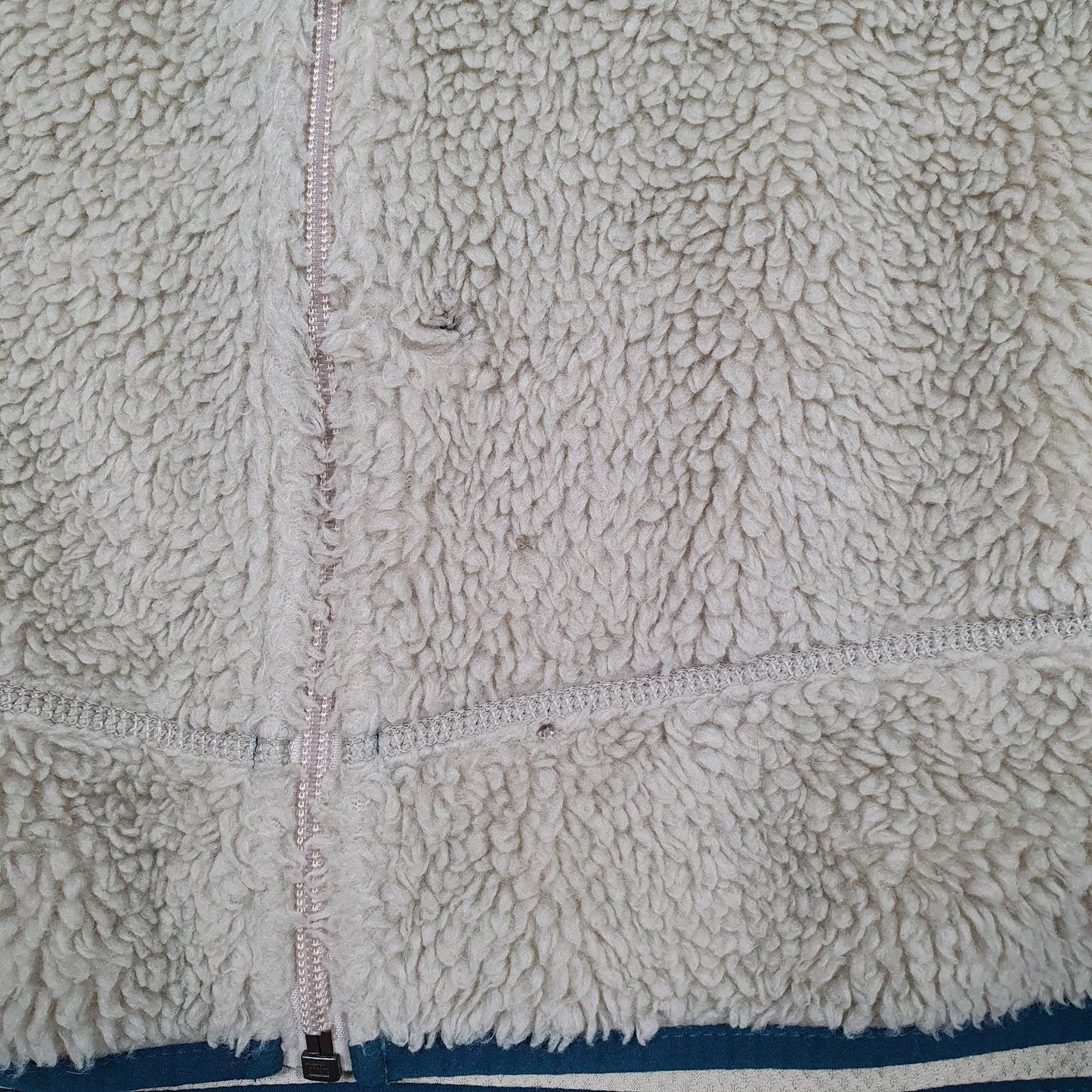 Mens Beige Patagonia Retro X Sherpa Deep Pile Jacket Full Zip Jumper
