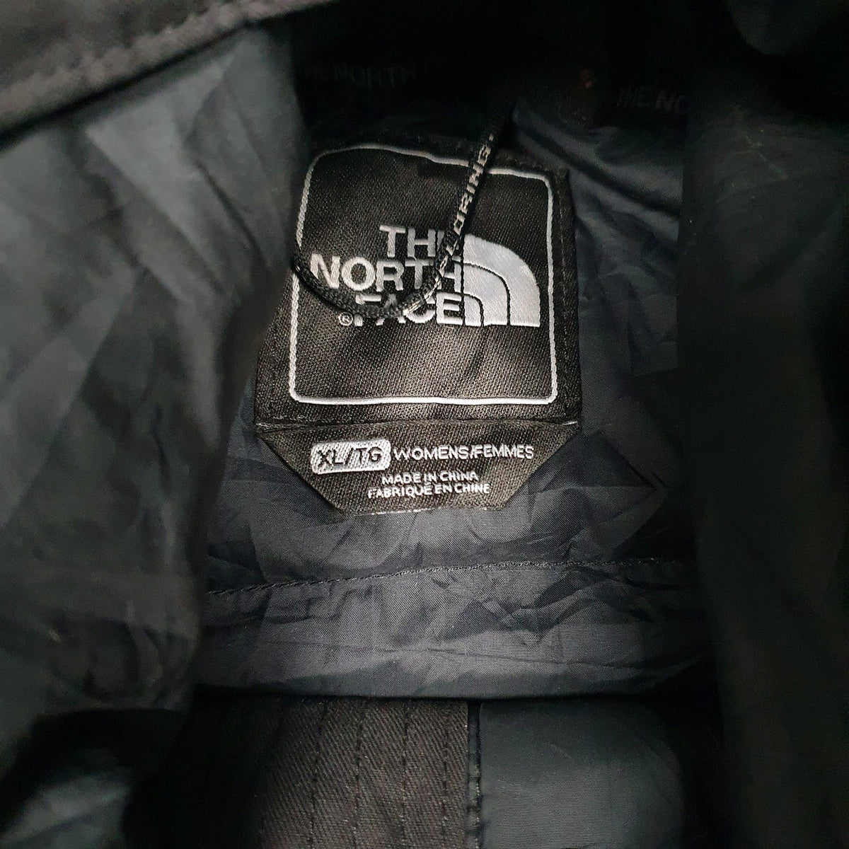 Womens Black The North Face Padded  Coat