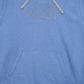 Mens Blue The North Face Spellout Hoodie Jumper