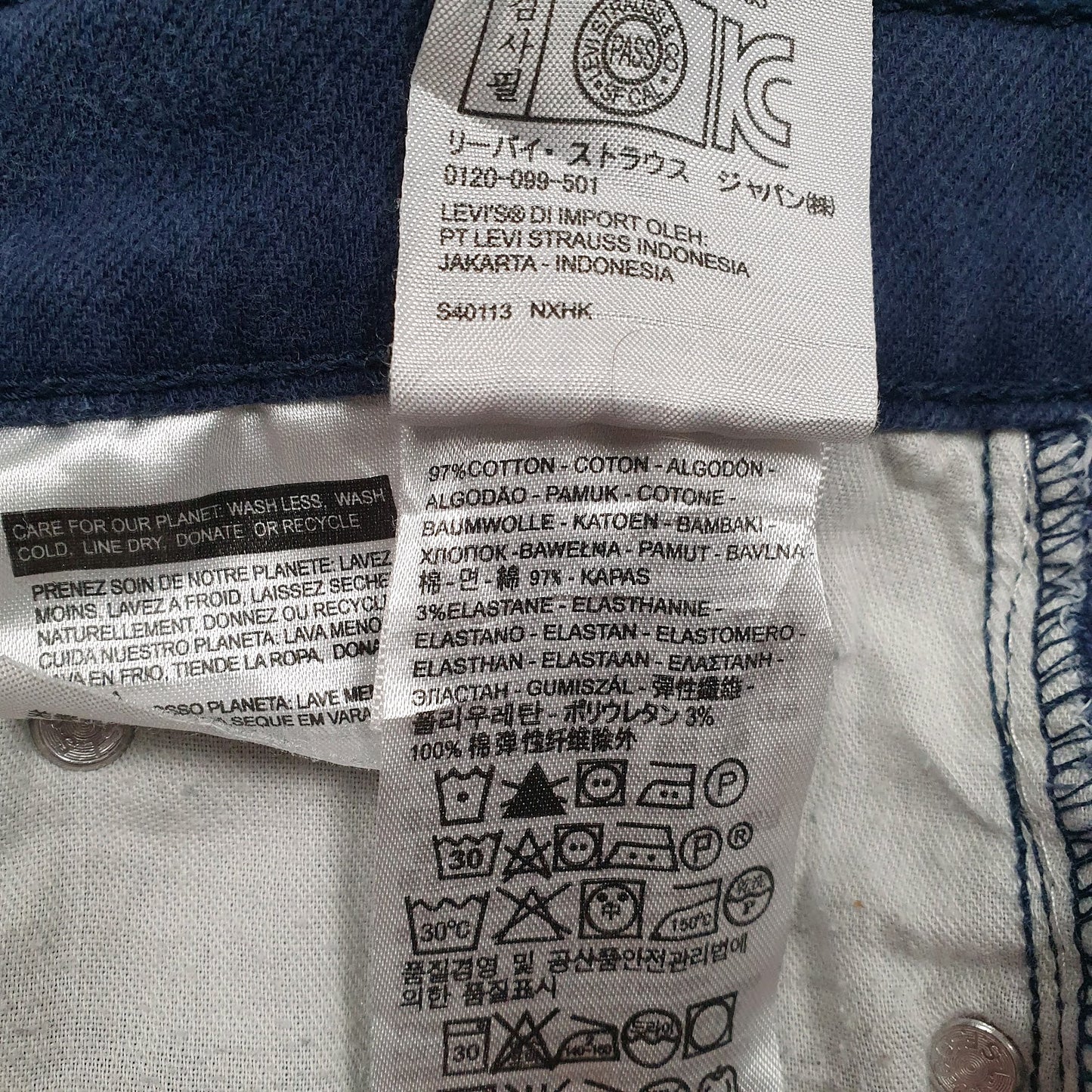 Mens Blue Levis   Jeans