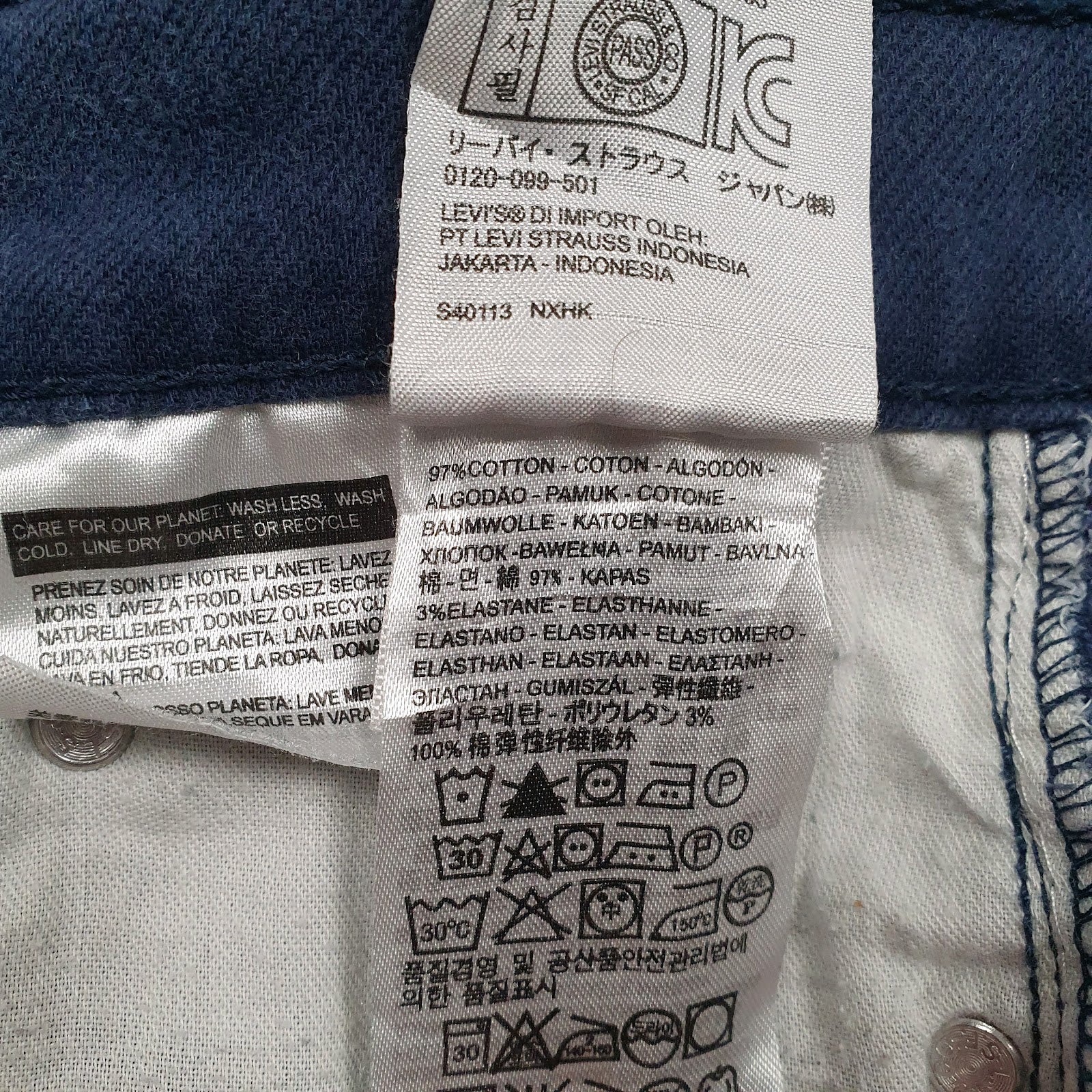 Mens Blue Levis   Jeans