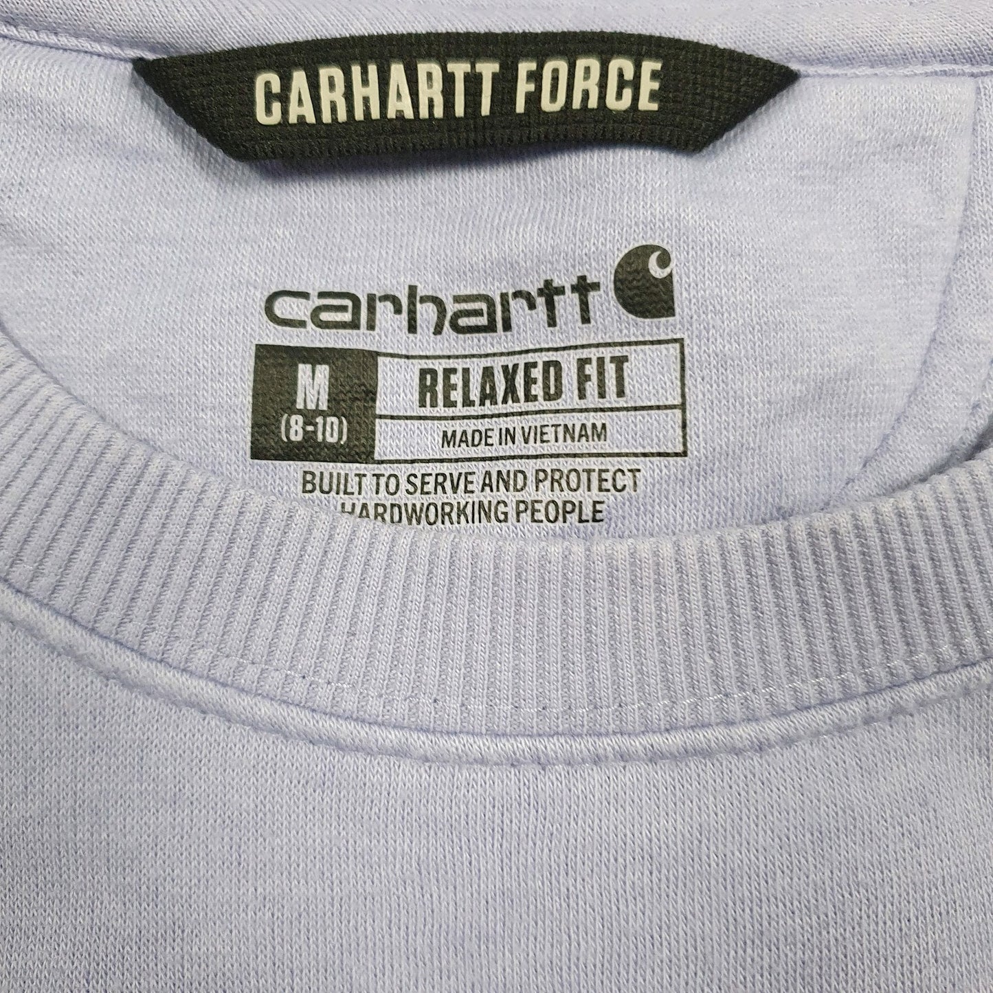 Womens Purple Carhartt  Crewneck Jumper
