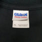 Mens Black Gildan   T Shirt