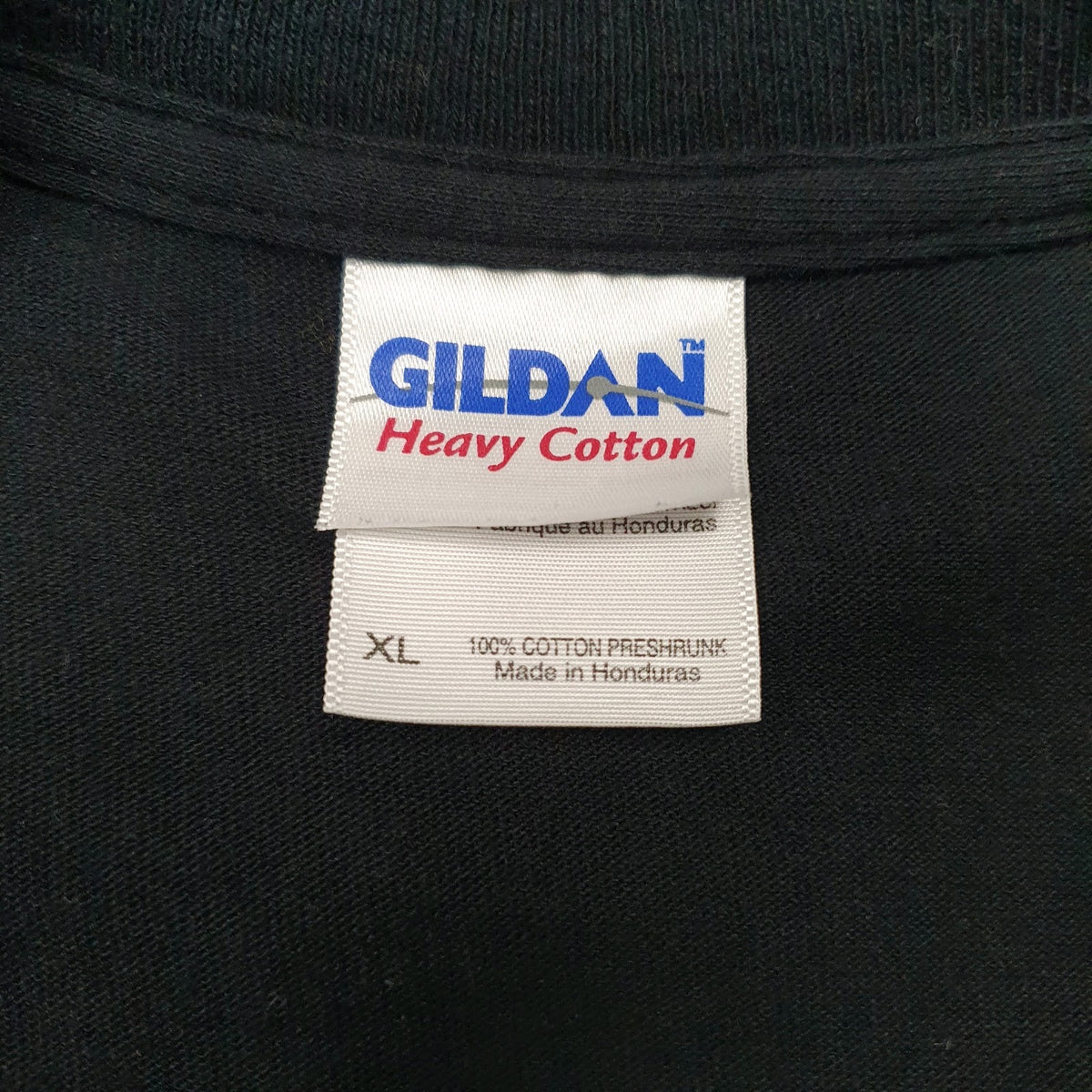 Mens Black Gildan   T Shirt