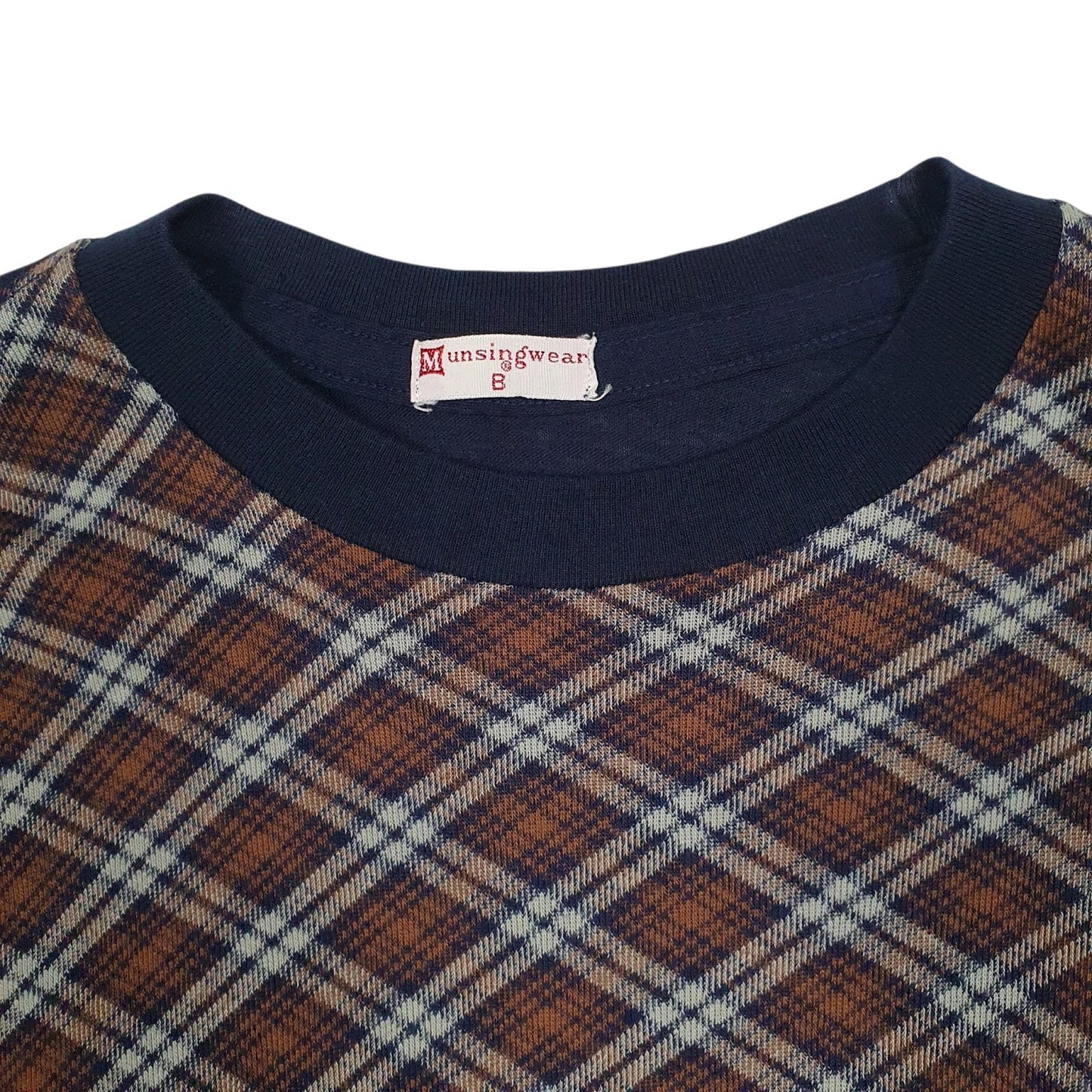 Mens Navy Munsingwear Lightweight  T Shirt